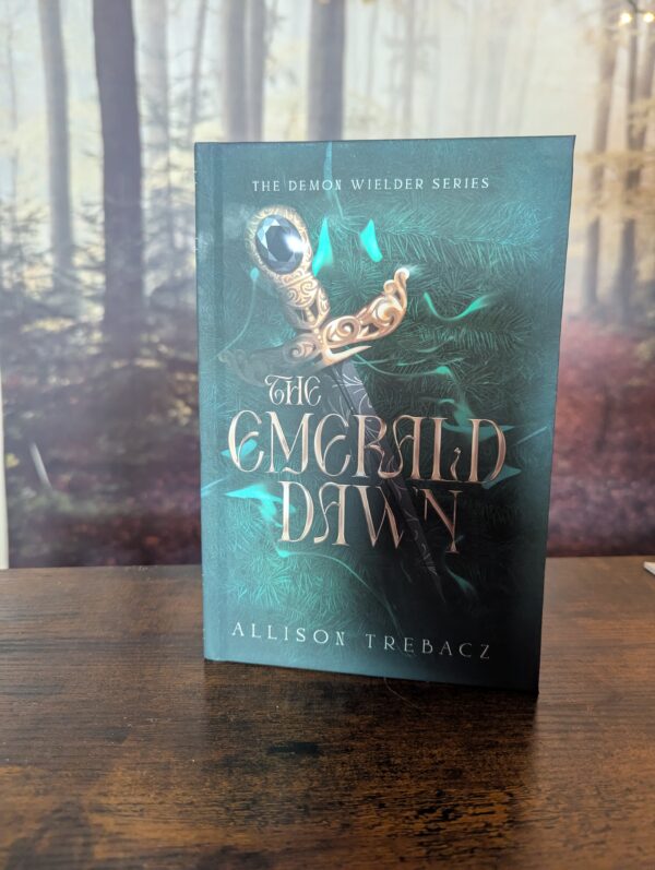 Harback copy of the Emerald Dawn by Allison Trebacz
