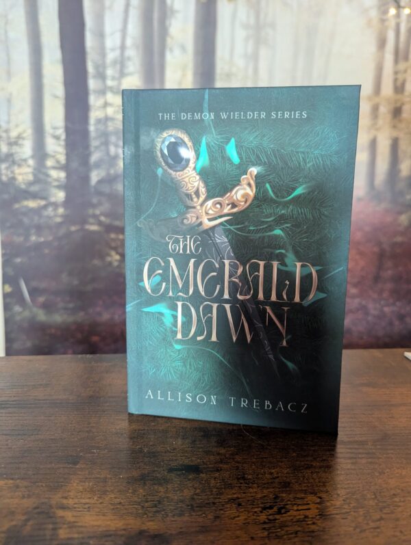 Harback copy of the Emerald Dawn by Allison Trebacz